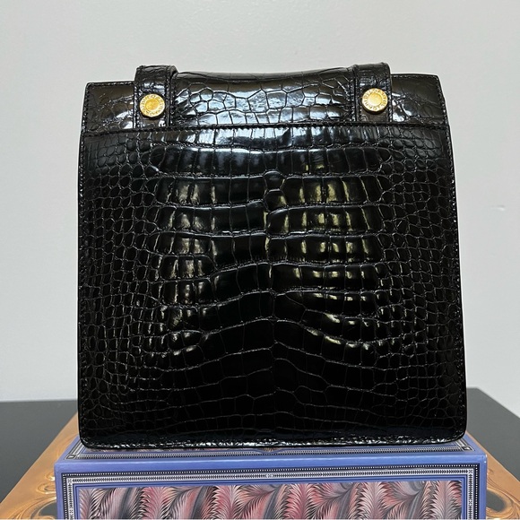 Rare “Bvlgari Bvlgari” Crocodile Shoulder Bag - Picture 7 of 10